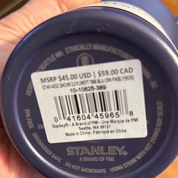 Stanley Bandana Blue Quencher Tumbler - Picture 2 of 5